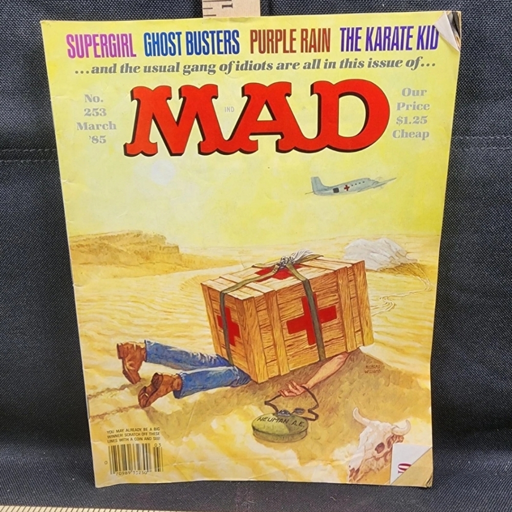 MAD Magazine #253 MARCH 1985 Used Complete